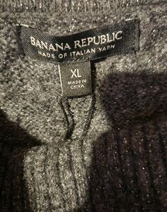Banana Republic Charcoal Womans Sweater
